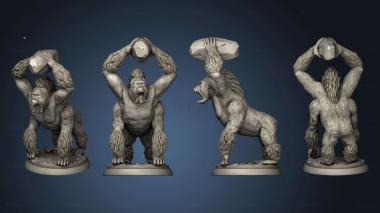 3D model Crushing big monkey base (STL)