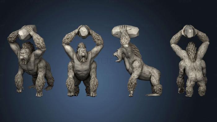 3D model Crushing big monkey freescale (STL)