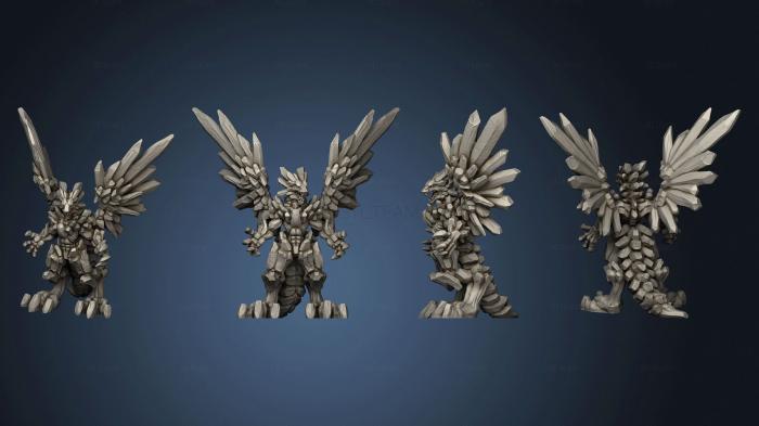 3D model Crystal Dragon (STL)