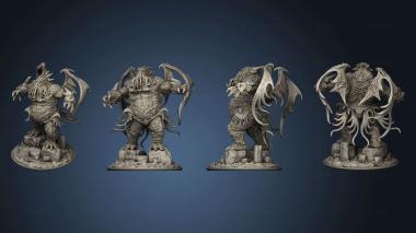 3D model Cthulhu (STL)