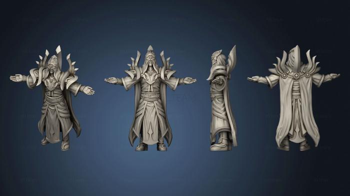 3D model Cult Leader Pose 02 (STL)