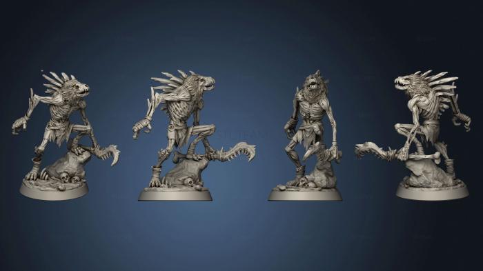 3D model Cult of Hunger Gnoll Witherling (STL)