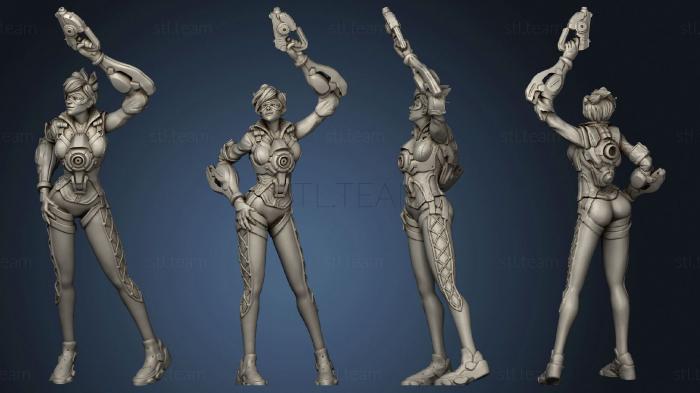 3D model D Va Tracer Widow Maker Overwatch Remix (STL)