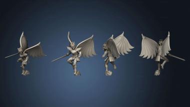 3D model Dart Feld winged (STL)