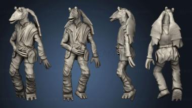 3D model Dead Gungan 1 (STL)