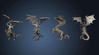 3D model Decataurs Pose 02 (STL)