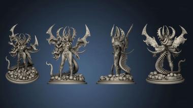 3D model Demonic Witch (STL)