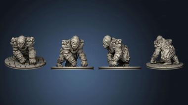 3D model Depths of Savage Atoll KS Ape Shaman 003 (STL)