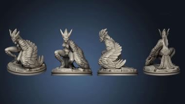 3D model Depths of Savage Atoll KS Harpy A Wing 1 001 (STL)