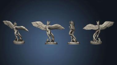 3D model Depths of Savage Atoll KS Harpy A Wing 1 002 (STL)