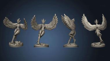 3D model Depths of Savage Atoll KS Harpy A Wing 1 003 (STL)