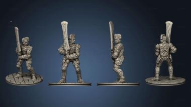 3D model Depths of Savage Atoll KS Temple Guardians Alive A 001 (STL)