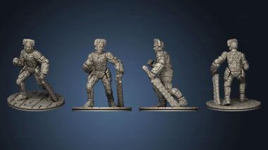 3D model Depths of Savage Atoll KS Temple Guardians Alive A 002 (STL)