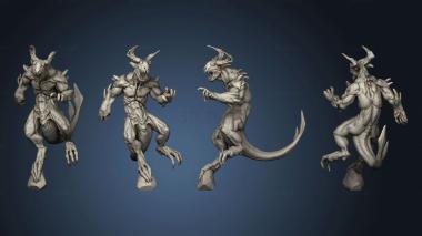 3D model Devil 1 no wings (STL)