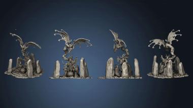 3D model Diorama Witchcraft Night (STL)