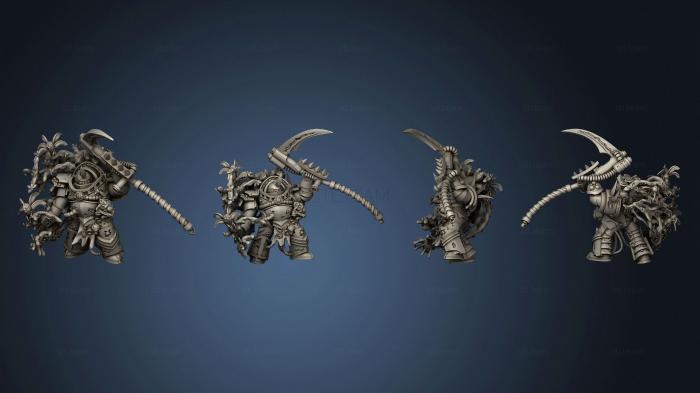 3D model disgusting resilient coronas typhon lord of plague (STL)