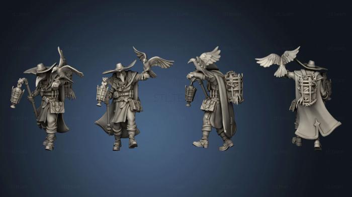 3D model Doctor with crow 1 (STL)