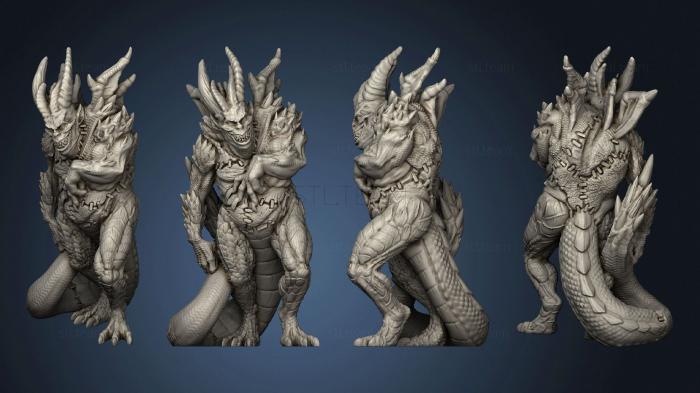 3D model Dragon Flesh Golem nobase (STL)