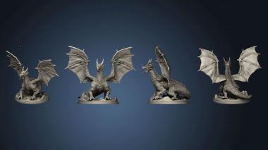 3D модель Дракон v 2 (STL)