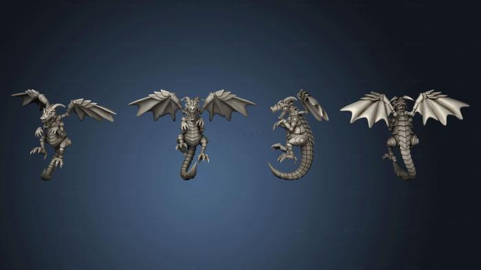 Статуэтки герои, монстры и демоны Dragon Whelp Construct