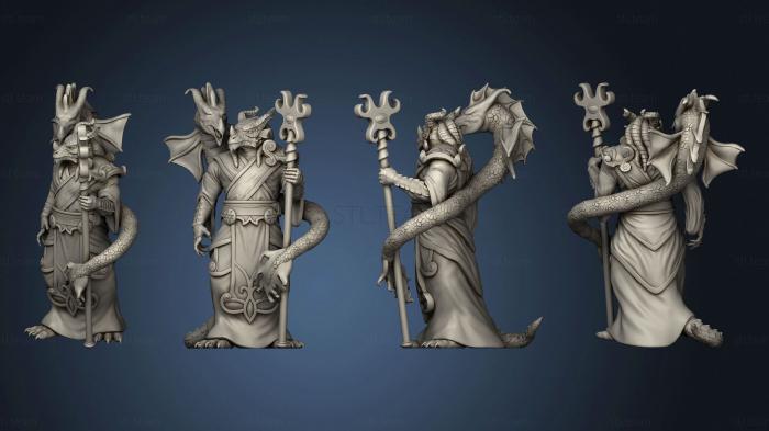 Статуэтки герои, монстры и демоны Dragonborn Priest