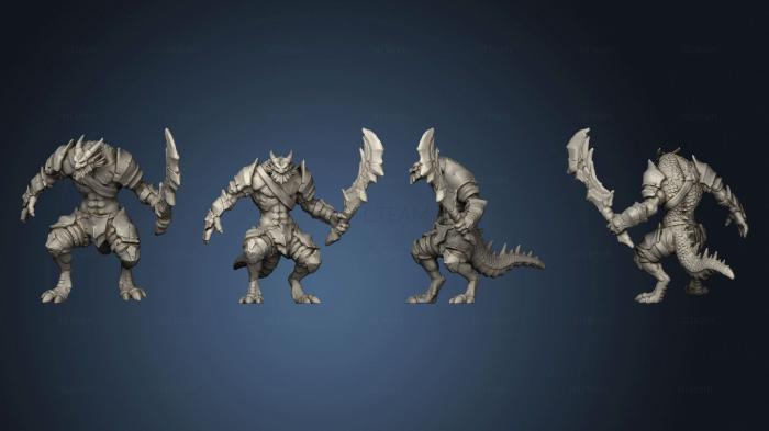 Статуэтки герои, монстры и демоны Dragonborn Warrior Sword Large