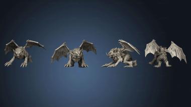 3D model Dungeon Summoned Beast Large (STL)