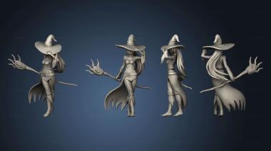 3D model Dungeon Young Witch (STL)