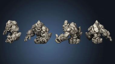 3D model Earth Elemental 01 (STL)