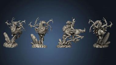 3D model Elemental Creatures Ice Stag (STL)