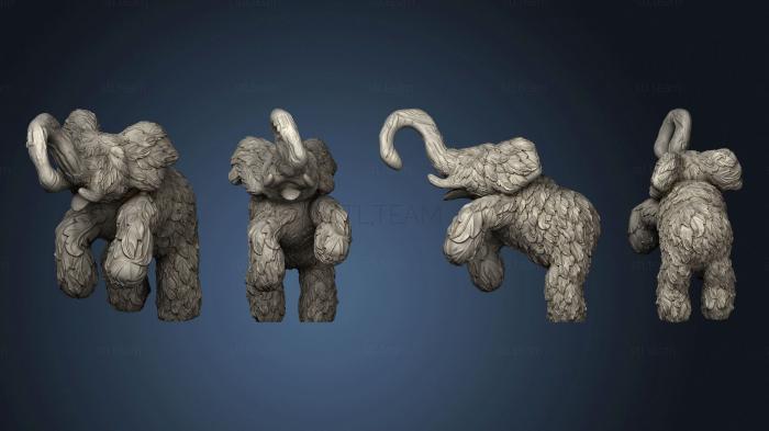 3D model Elephant Topiary 002 (STL)