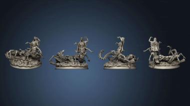 3D model Enemy The Flesh Assembly 50 mm (STL)