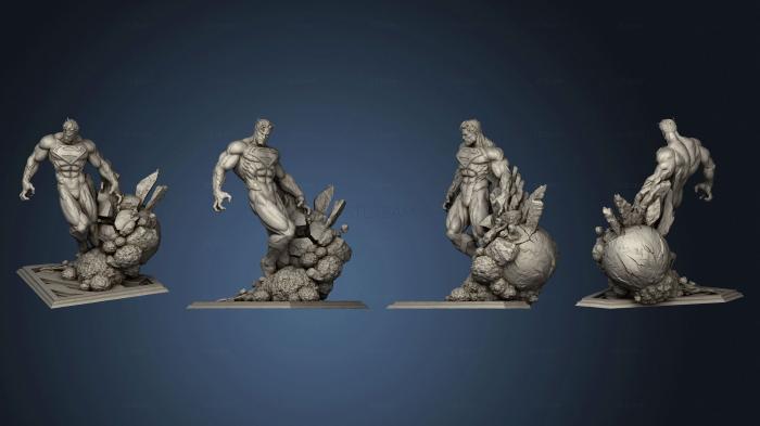 3D model Eradicator Statue 01 (STL)