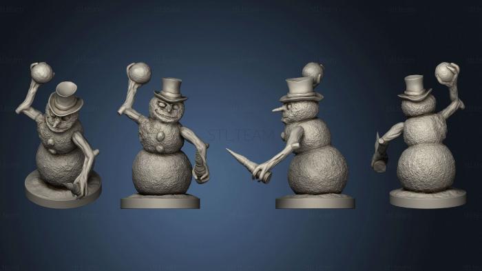 3D model Evil Snowman evil snowman 3 (STL)