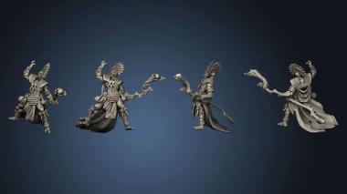 3D model Eztli Ikal Shaman A (STL)