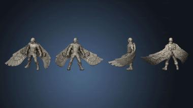 3D model Falcon Agent Osprey pose 2 (STL)