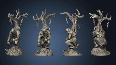 3D model Fantasy Grave Creature (STL)