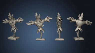 3D model farm scarecrow (STL)