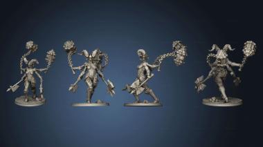 3D model Female Knights of Hell 1 (STL)