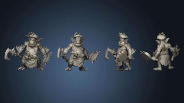 3D model Fishfolk Tavern Cook (STL)