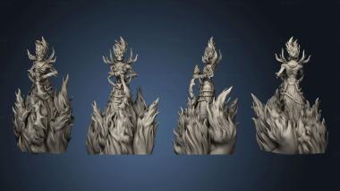 3D model Flame Lich Resurrection (STL)