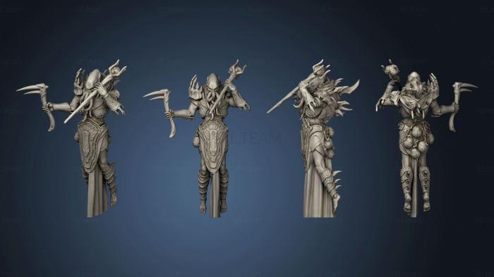 3D model Flayer 6 pose A body (STL)