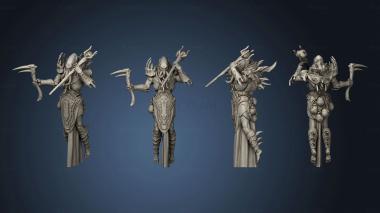 3D model Flayer 6 pose A body (STL)