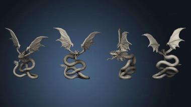 3D model Flying Snake (STL)