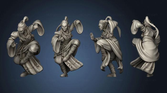 Статуэтки герои, монстры и демоны Foundry Quest Senath the G’rath Monk