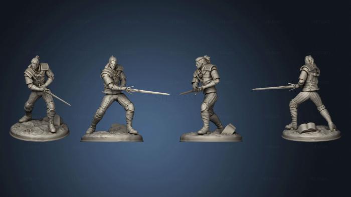 3D model Geralt (STL)
