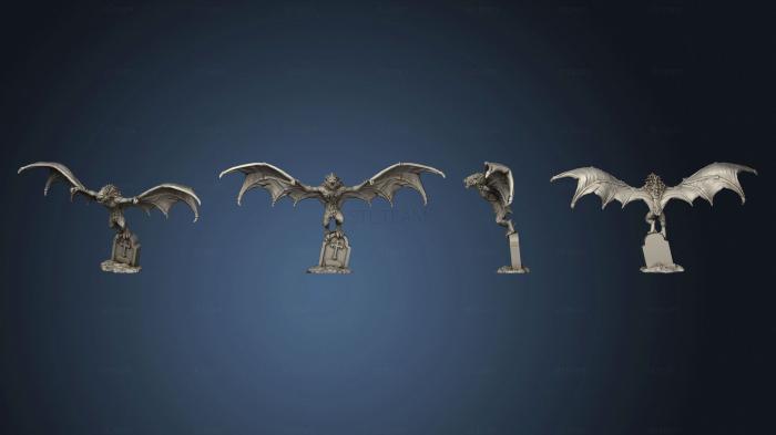 Статуэтки герои, монстры и демоны Giant Bat Resting 2 Variations Large