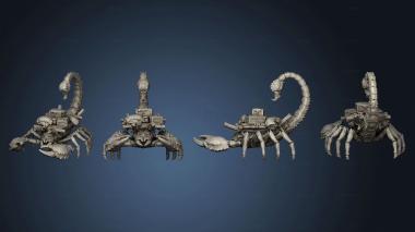 3D модель Гигантский Скорпион - Стайное Животное Большого Размера (STL)