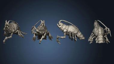 3D model Giant Thermal Shrimp Emerging Large (STL)