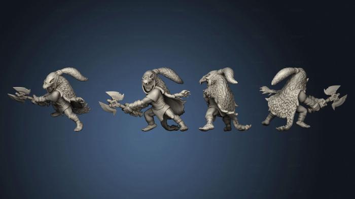 3D model Goblin Warrior (STL)